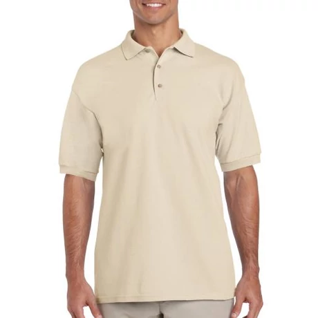 GI 3800__Ultra Cotton__Rövid ujjú galléros póló sand S-2XL nincs