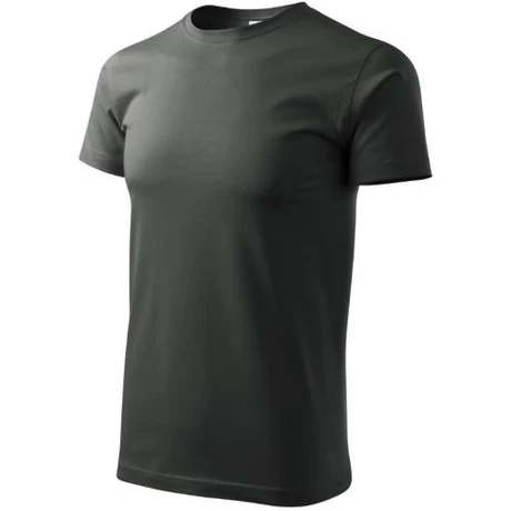 ADLER 129 Basic rövid ujjú környakas póló s.palakő XS-2XL