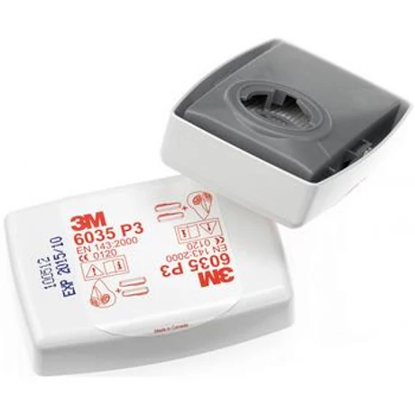 3M 6035 Bajonett záras szűrőbetét P3 (2db/csomag) (20db/doboz) (db ár!)