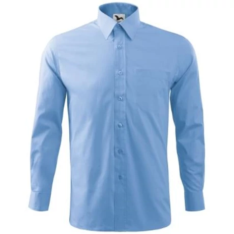 ADLER 209 Style LS Hosszú ujjú férfi ing égszínkék S-2XL-ig