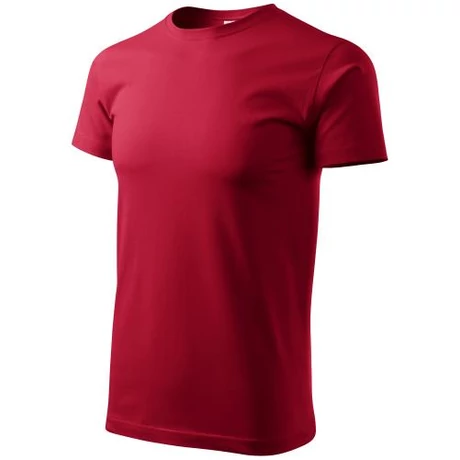 ADLER 129 Basic rövid ujjú környakas póló marlboro piros XS-2XL