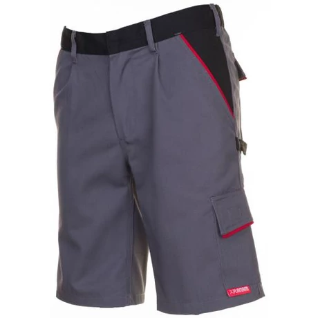 PLAN HIGHLINE Rövidnadrág palaszürke-fekete-piros XS (38-40) - 4XL (66-68)-ig