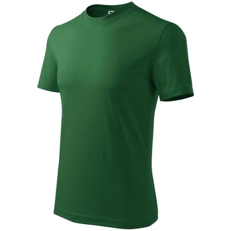ADLER 101 Classic rövid ujjú környakas póló üvegzöld S-2XL