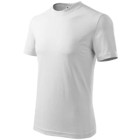 ADLER 101 Classic rövid ujjú környakas póló fehér S-2XL