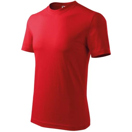ADLER 101 Classic rövid ujjú környakas póló piros S-2XL