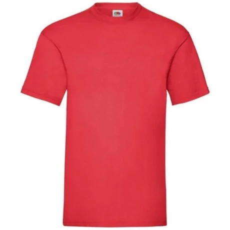 FoL Valueweight T rövidujjú környakas póló red S-2XL-ig