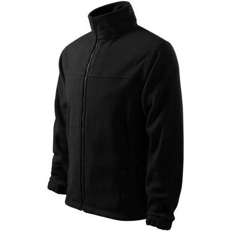 ADLER 501 Férfi cipzáras polár dzseki fekete S-2XL-ig