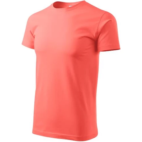 ADLER 137 Heavy new rövidujjú környakas póló coral XS-2XL