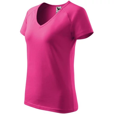 ADLER 128 Dream rövid ujjú V nyakú női póló bíbor XS-2XL-ig