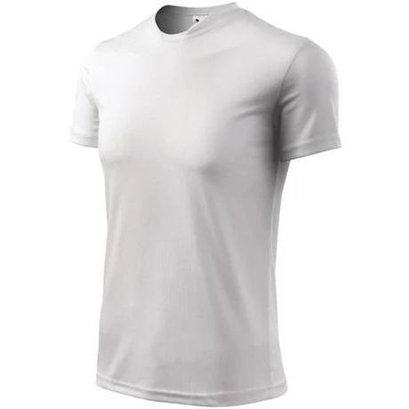ADLER 124 Fantasy rövid ujjú környakas férfi póló fehér S-2XL-ig