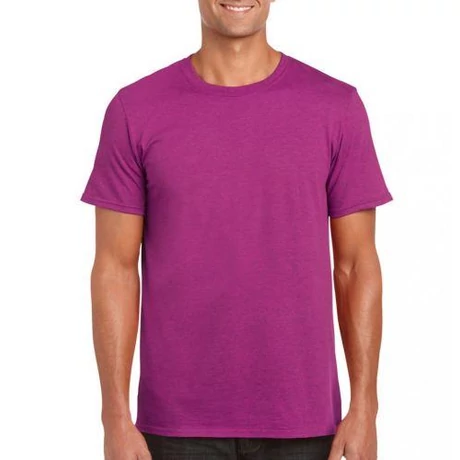 GI 64000_Softstyle rövidujjú póló antique heliconia S-2XL-----------