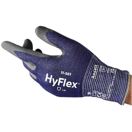 Ansell Hyflex 11-561 Vágásbiztos 1/2 nitril szerelőkesztyű 7-10-ig