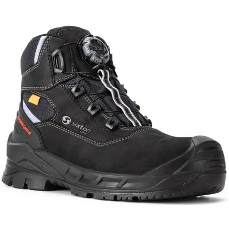 SIXTON BRENNERO BOA S3S FO *CI SC LG SR ESD Bőr munkavédelmi bakancs D3O tech 36-48-ig