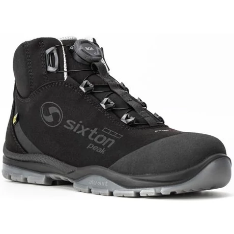 SIXTON CUBAN HIGH BOA S3S FO SR ESD munkavédelmi bakancs fekete 35-48-ig
