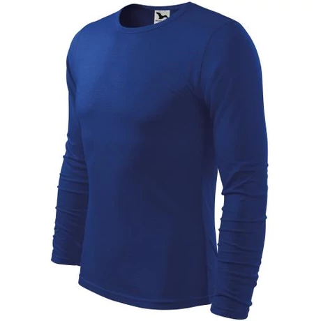 ADLER 119 Fit-T LS Hosszú ujjú környakas póló királykék S-2XL