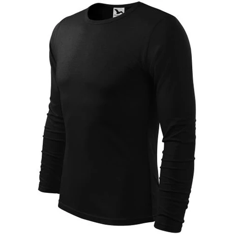 ADLER 119 Fit-T LS Hosszú ujjú környakas póló fekete 3XL