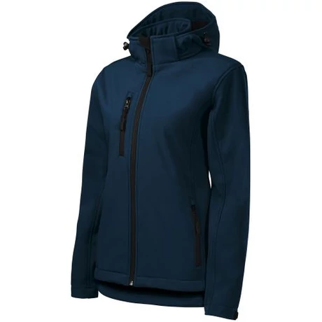 ADLER 521 Performance Kapucnis softshell női dzseki tengerkék XS-2XL-ig