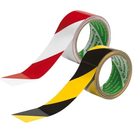 MO SE2620 Öntapadós jelszőszalag 4,8cm*20m piros-fehér