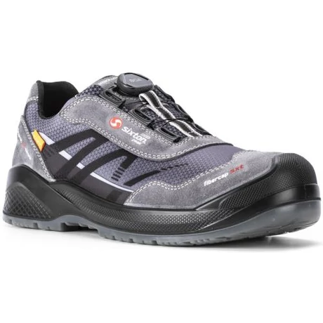 SIXTON TEMPRA BOA S1P ESD munkavédelmi félcipő szürke reflex D3O tech 36-48-ig