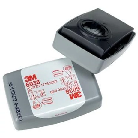 3M 6038 Bajonett záras szűrőbetét P3 R (db ár)