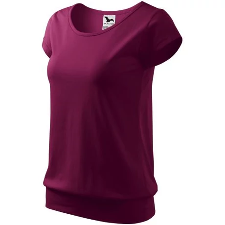 ADLER 120 City rövid ujjú környakas női póló rododendron XS-2XL
