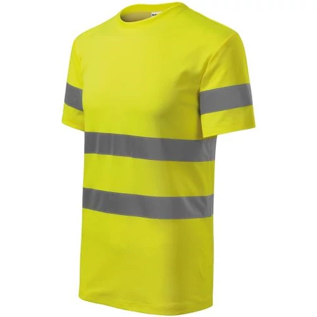 ADLER 1V9 HV Potect unisex rövid ujjú környakas póló sárga S-2XL