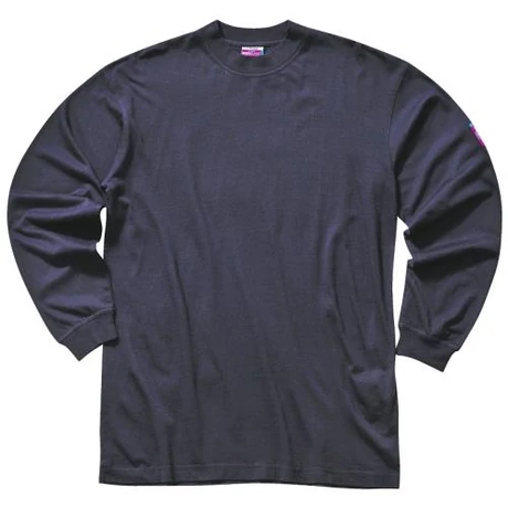 PW FR11 Láng, antisztatikus környakas póló s.kék XS-5XL-ig