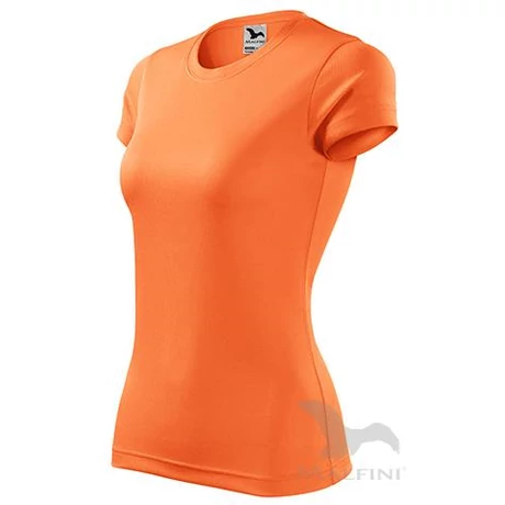 ADLER 140 Fantasy rövid ujjú környakas női póló neon mandarin XS-2XL