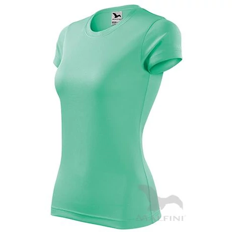 ADLER 140 Fantasy rövid ujjú környakas női póló menta XS-2XL