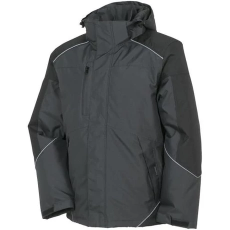 PLAN DESERT Téli kabát szürke-fekete XS-8XL-ig