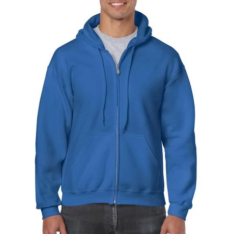 GI 18600_Heavy Blend__Kapucnis polár felső royal blue S-2XL-ig