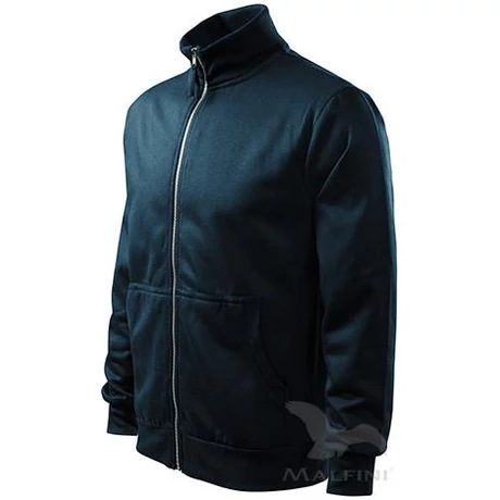 ADLER 407 Adventure Hosszú ujjú cipzáras pamut gazdag férfi felső tengerészkék S-2XL