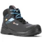 SIXTON FORZA HIGH S3 ESD Microszálas rubber munkavédelmi bakancs kék reflex D3O tech 36-48-ig